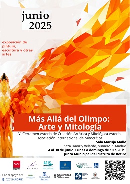 Cartel con información de la exposición